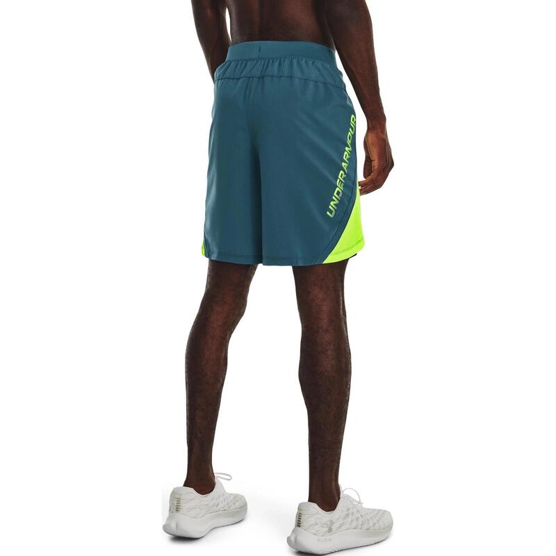 Ua Launch 7'' Graphic Short férfi sport rövidnadrág - kék