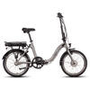 Vélo pliant électrique, Compact Plus S, moteur roue avant, Nxs 3, argent mat