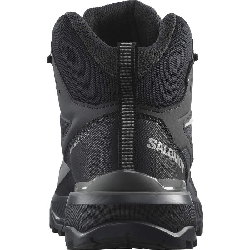 Salomon Ghete Drumetie Barbati X Ultra 360 Mid Gore-Tex Negru