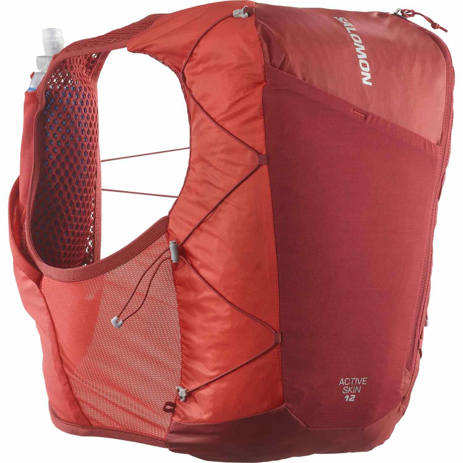 Salomon Rucsac Alergare Unisex Active Skin 12 Set Rosu