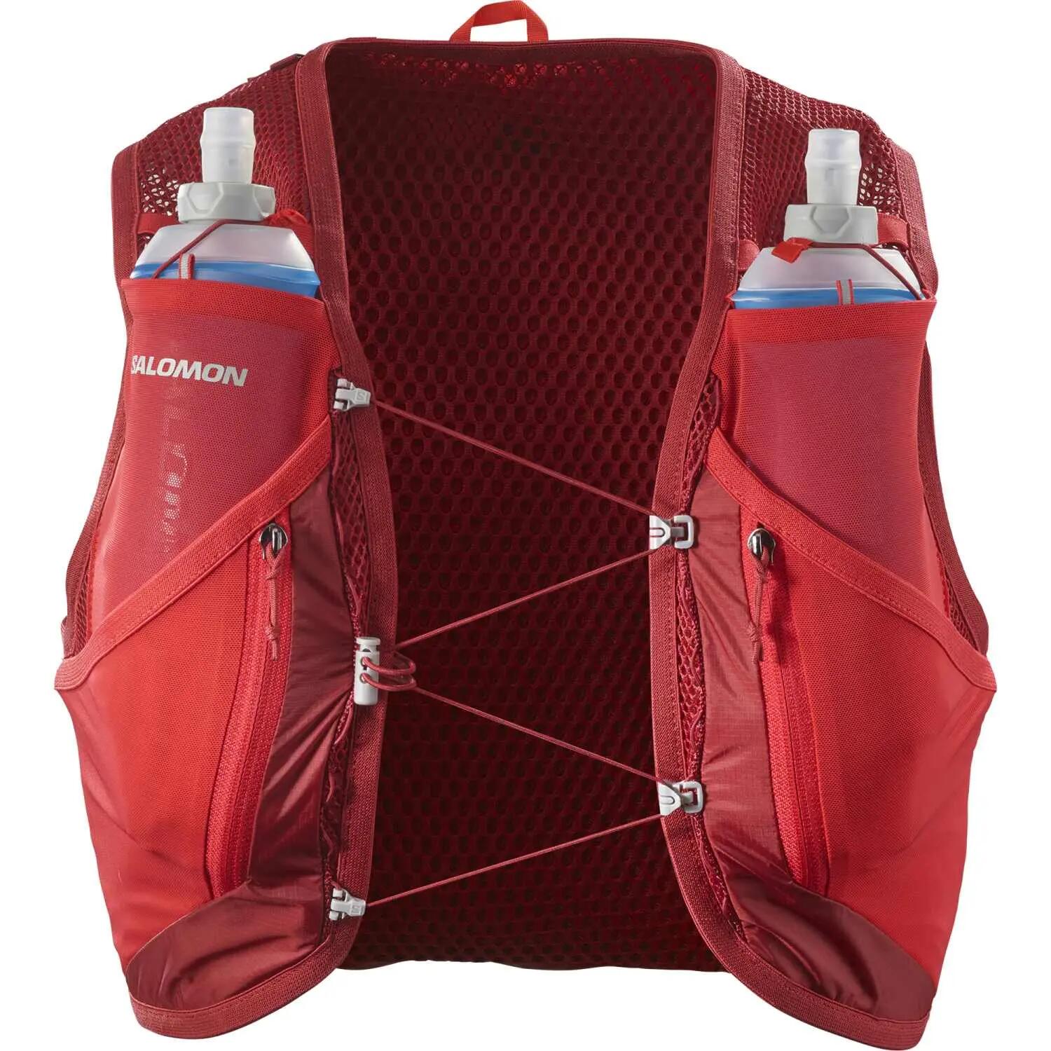 Salomon Rucsac Alergare Unisex Active Skin 12 Set Rosu 3/4