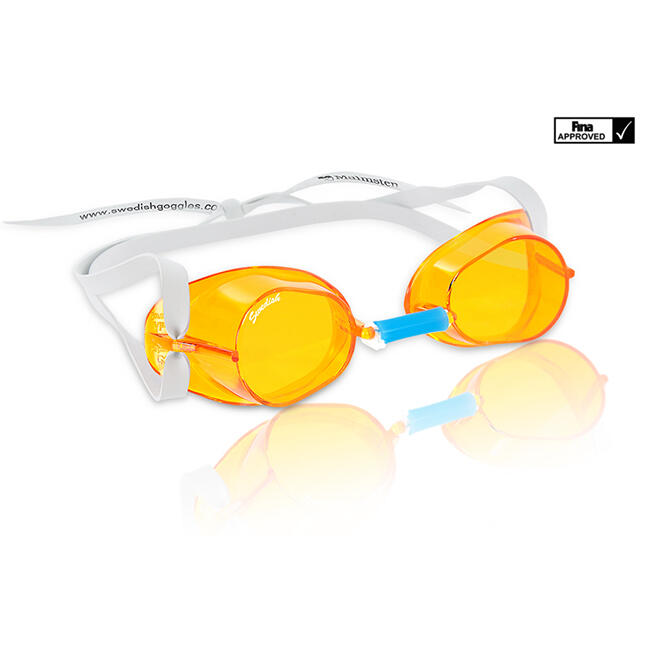 MALMSTEN Malmsten Swedish Competition Swim Goggles - Amber