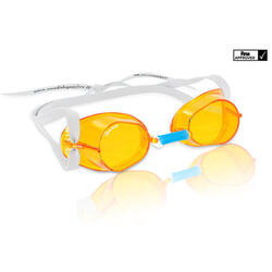 Lunettes de natation suédoises Malmsten Classic Jaune