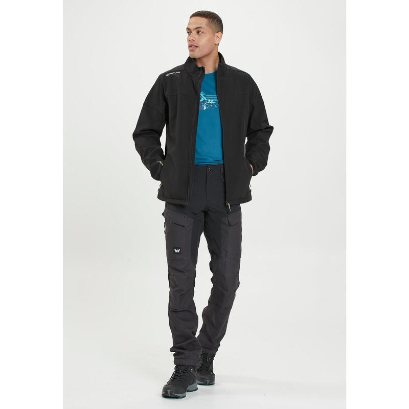Outdoorjacke Dublin Wandern/Outdoor/Trekking Herren Black Wasserdicht 8.000 mm