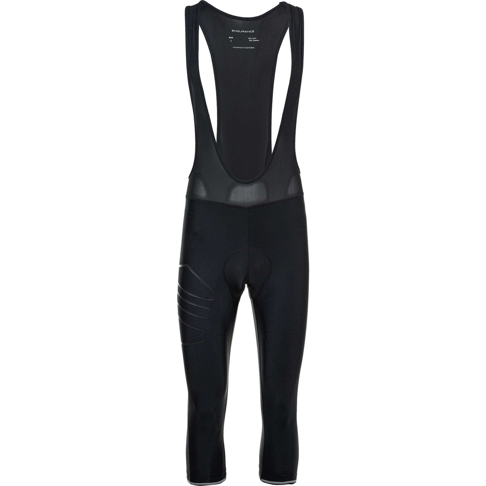 Endurance - Cuissards De Cyclisme Gorsk M 3/4 Xql - Collant À Bretelles - Noir - 42 M/l - Decathlon