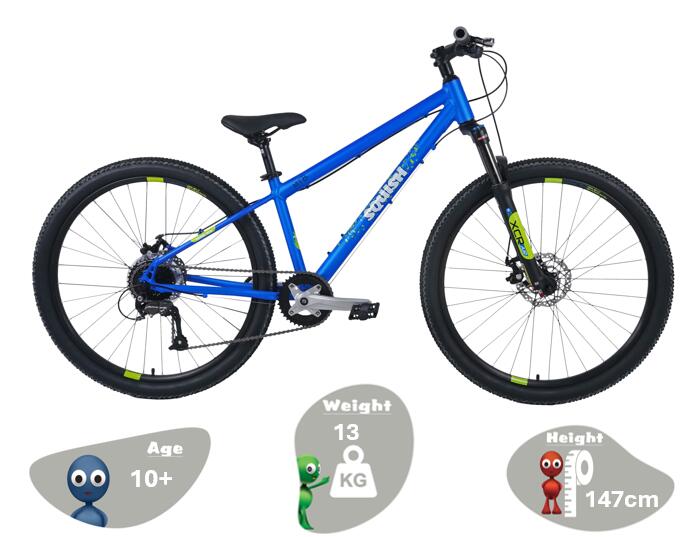 27.5" Wheel Mountain Bike Blue 2/8