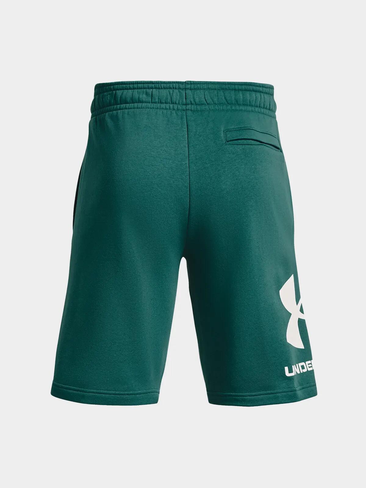 Pantaloncini Grande Logo Uomo Under Armour Rival Verde 6/7