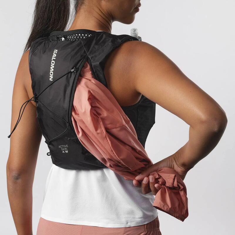 Salomon Rucsac Alergare Women Active Skin 4 Set Negru