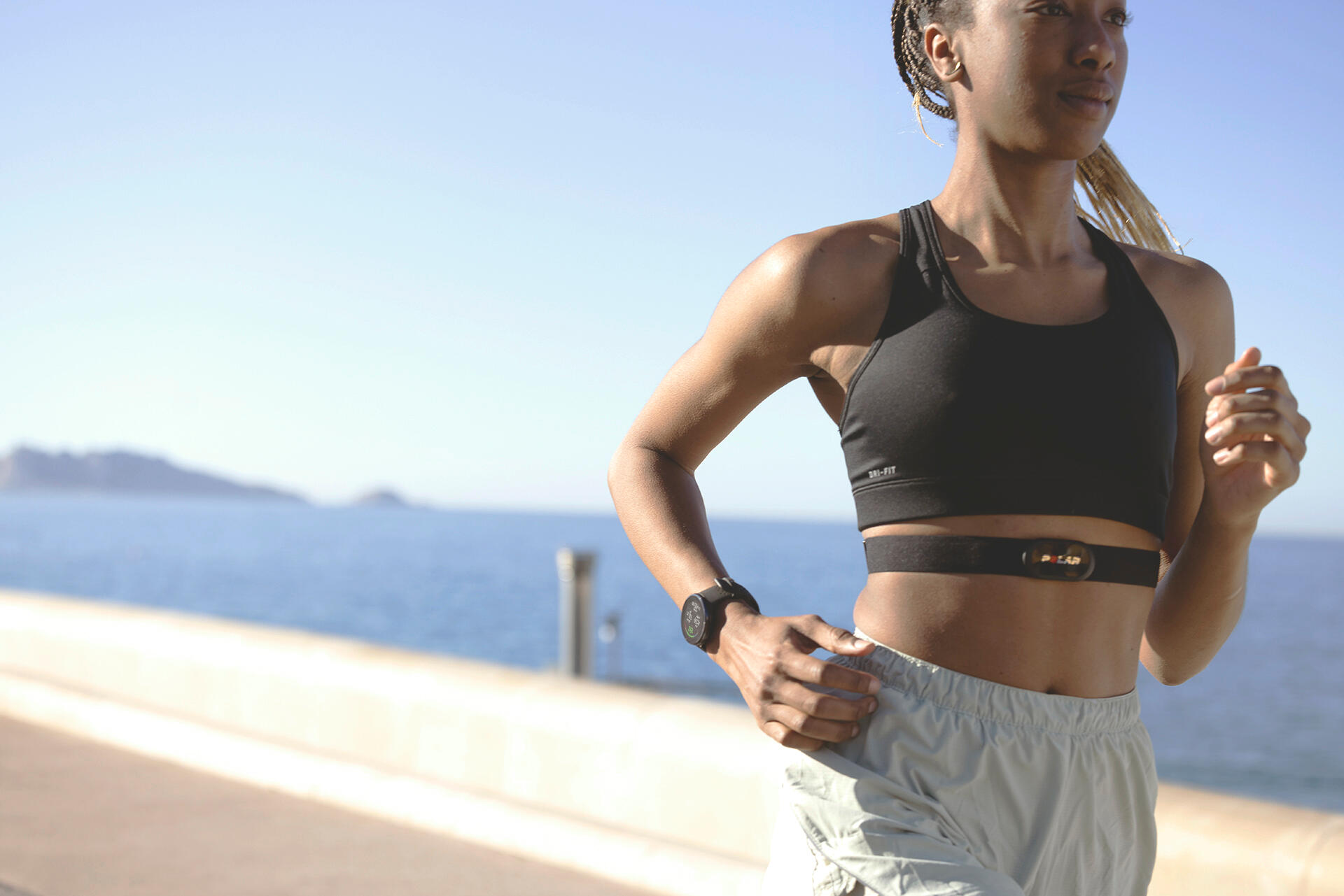 Borstband voor Hartslagmeter Pro Strap - Antislip, Stevige Gesp - Zwart 5/6