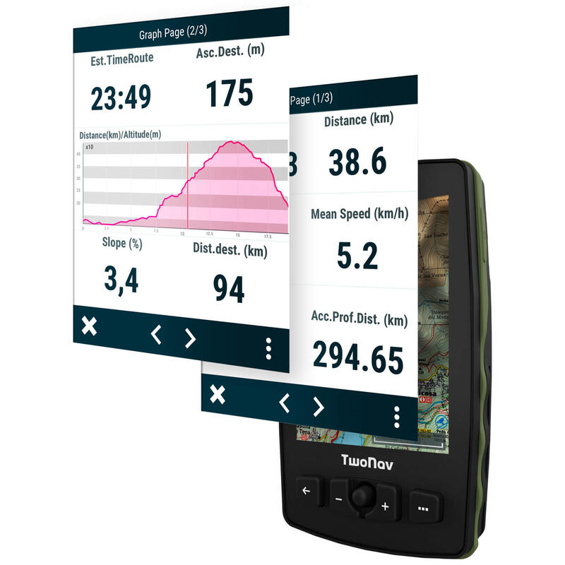 GPS Aventura 2 Plus Vert TwoNav