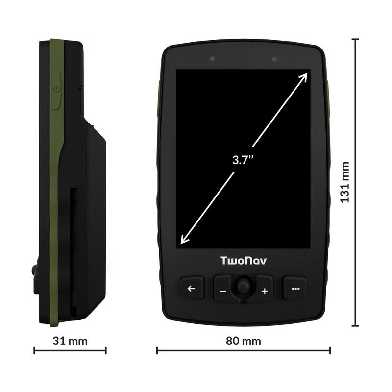 GPS Aventura 2 Plus  Groente TwoNav