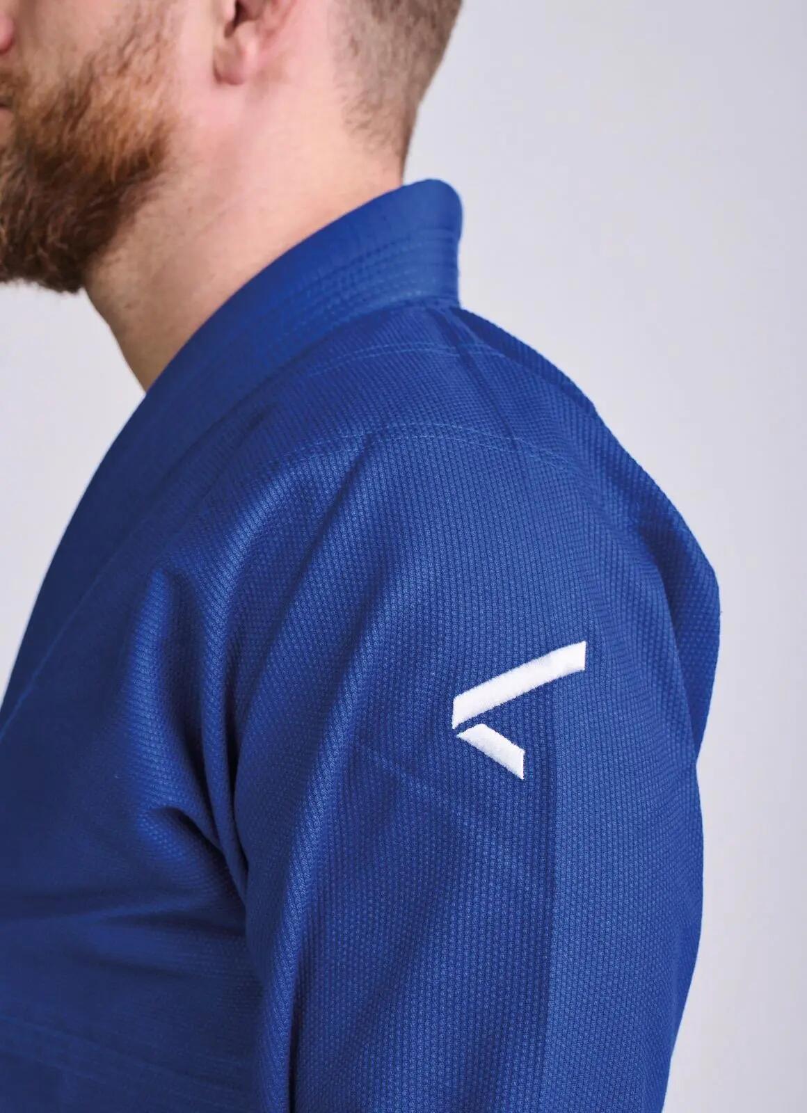 Bluza Kimono BJJ Ippon Gear Grind Albastra 4/7