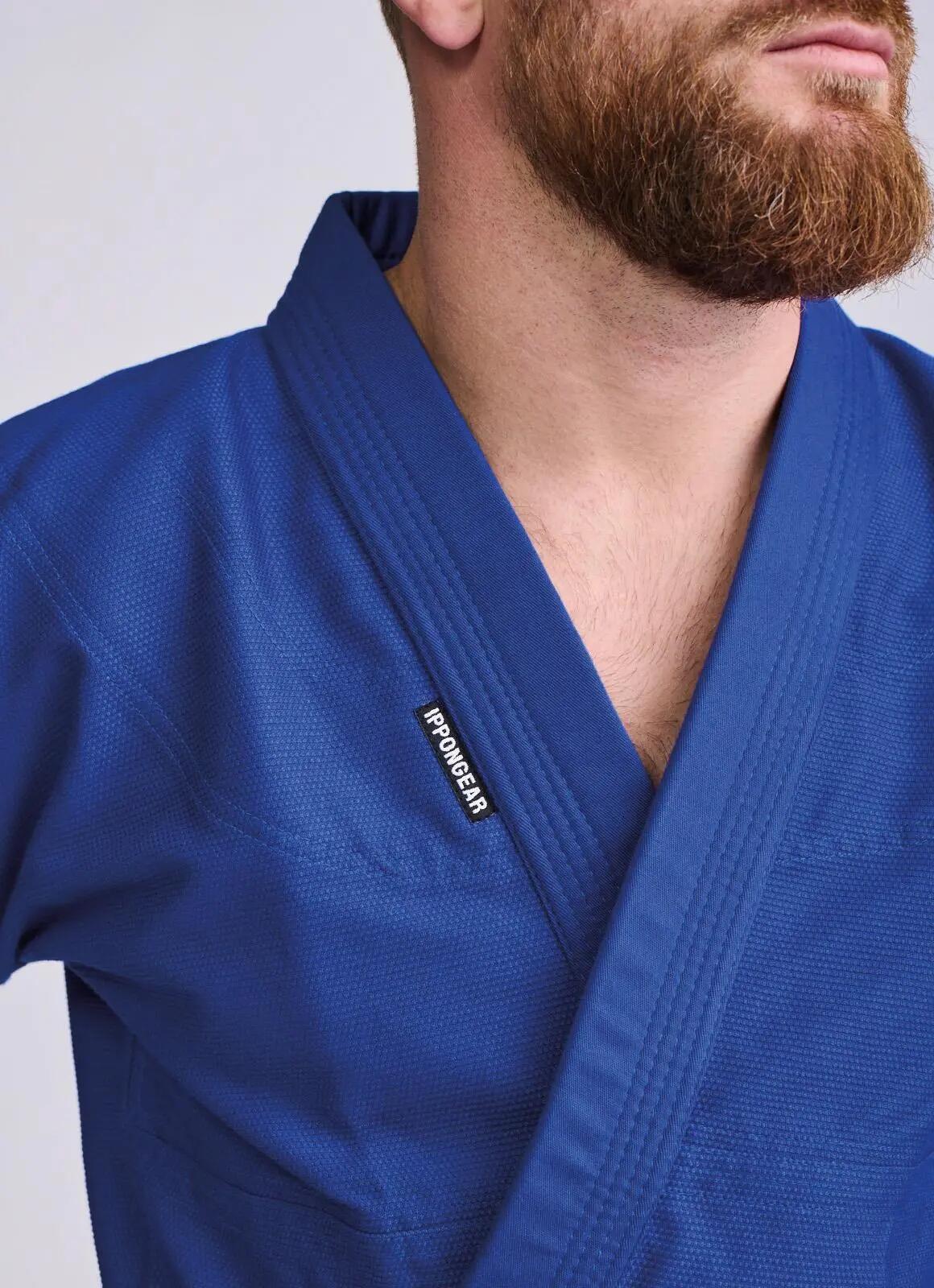 Kimono BJJ Ippon Gear Rookie Albastru 6/7