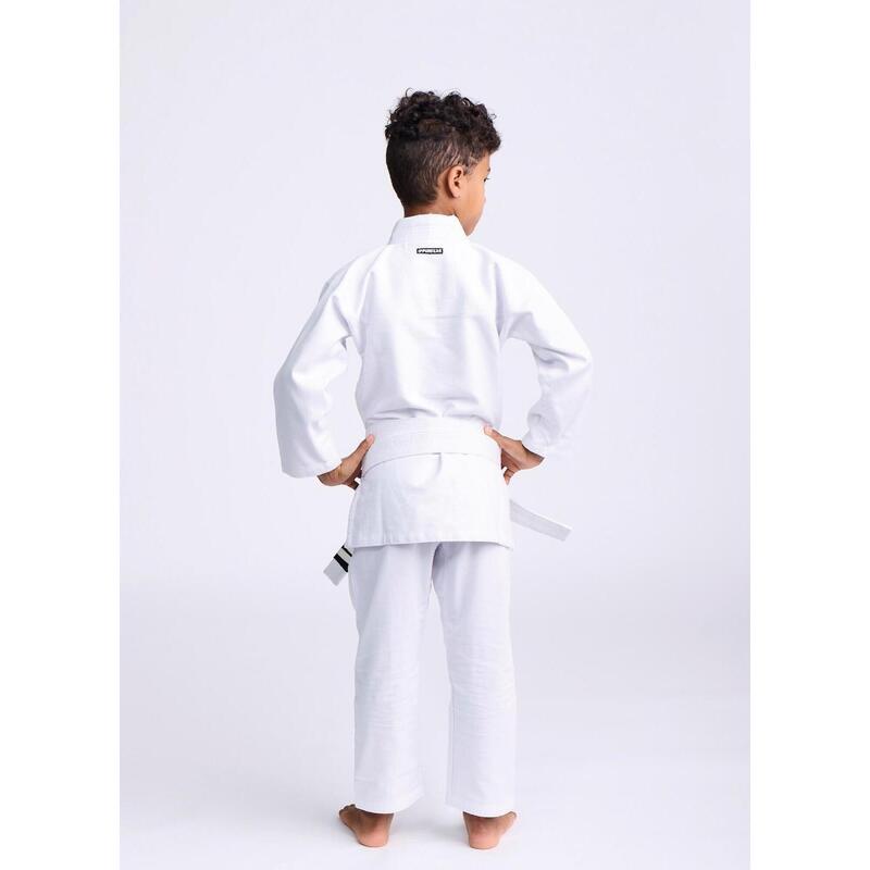 Rookie Der Anfänger Basic 2 Ippon Gear BJJ GI Brazilian Jiu Jitsu Einsteiger Anzug Inkl IJF Approved Judo Belt Jujutsu Anzug Kinder