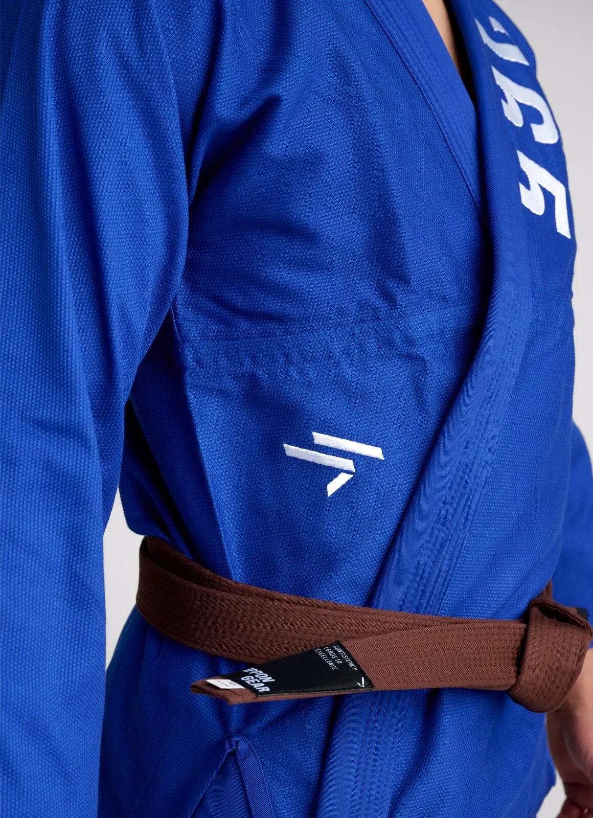 Kimono BJJ Ippon Gear 365 Albastru 3/7