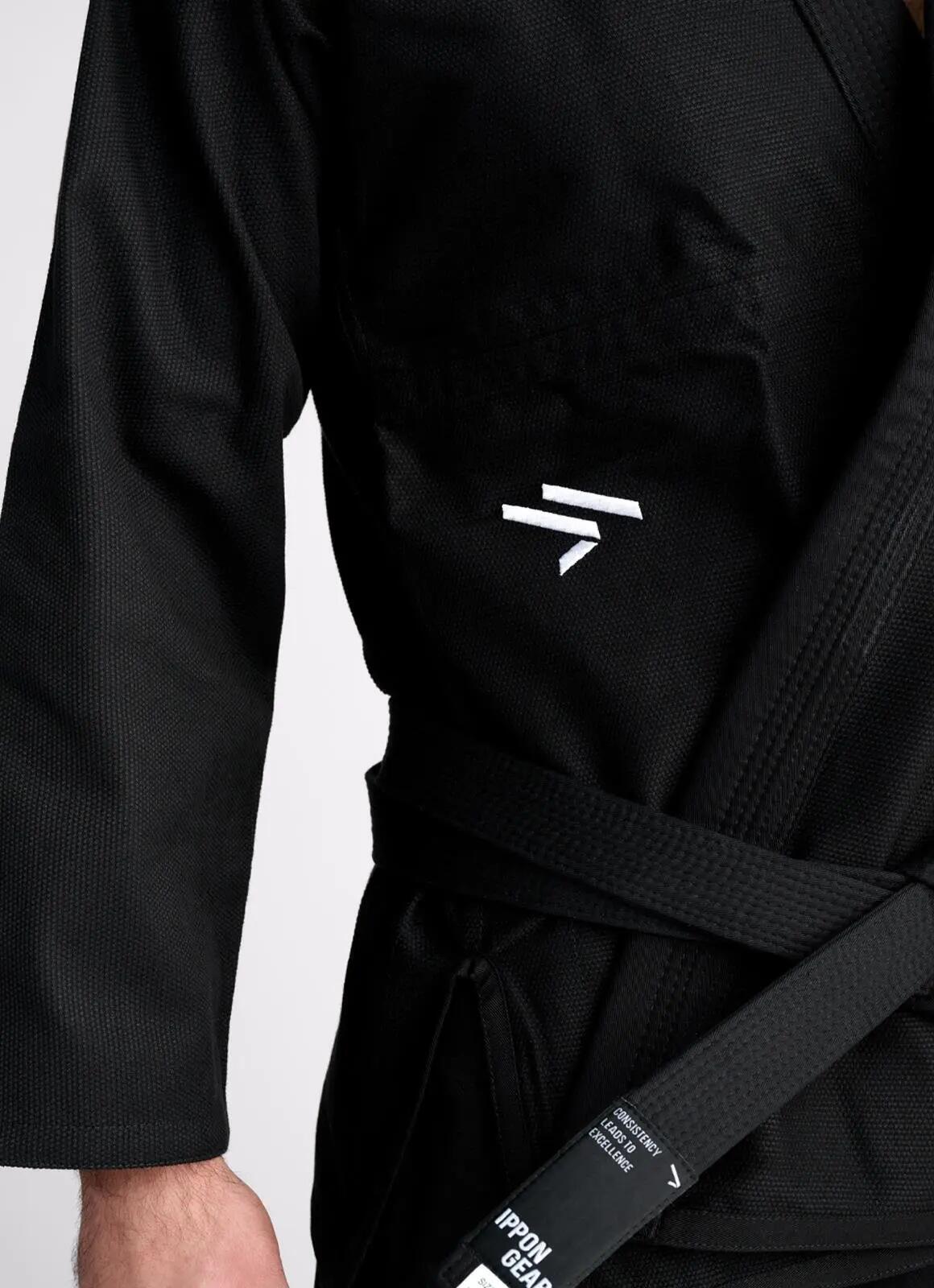 Kimono BJJ Ippon Gear 365 Negru 3/7