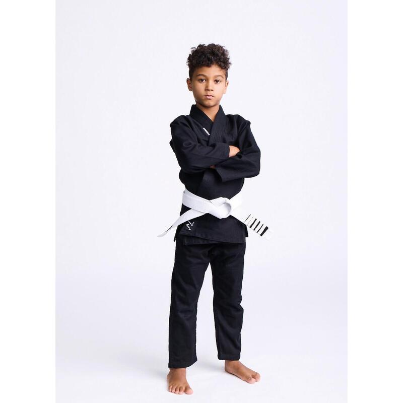 Kimono BJJ Copii Ippon Gear Rookie Negru