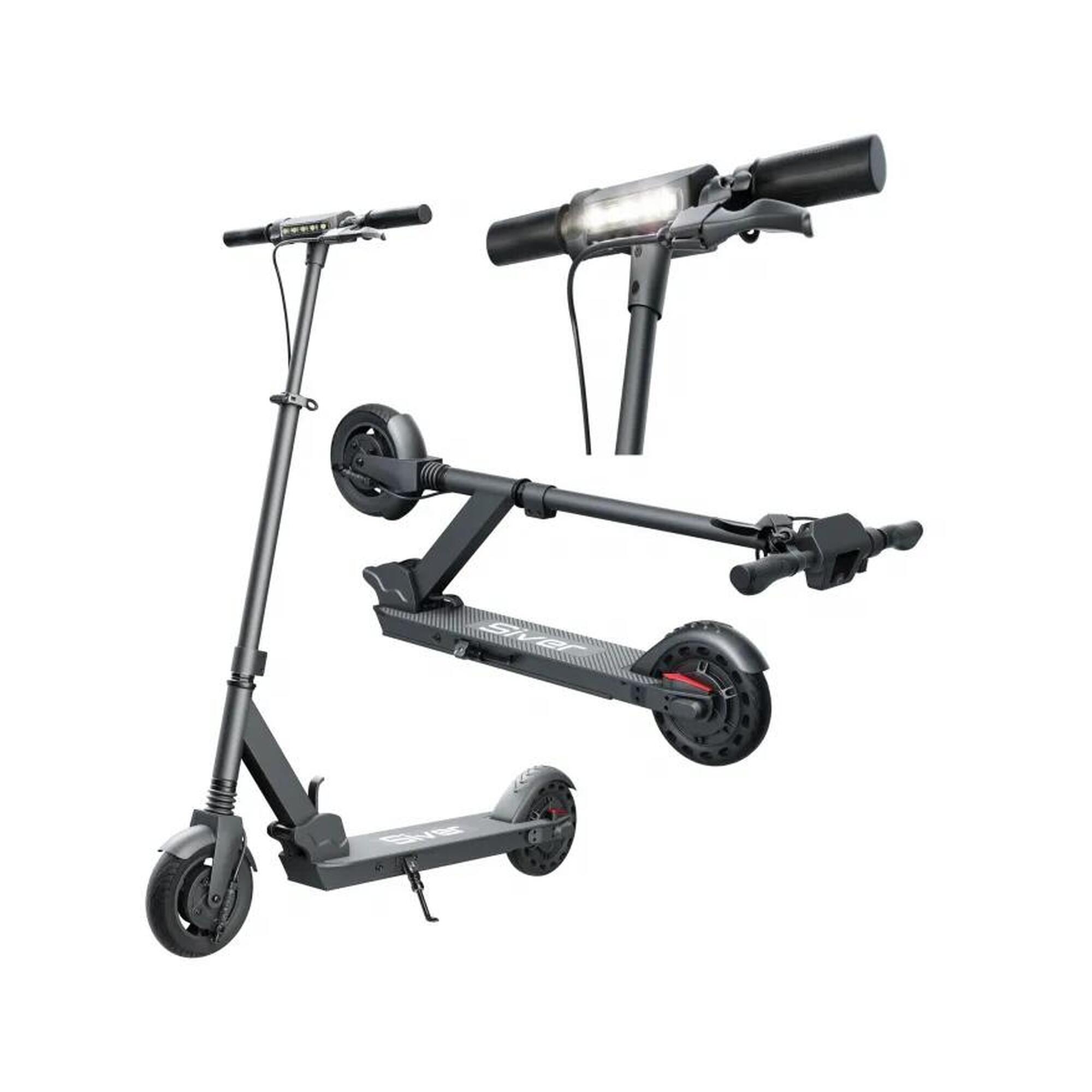 Trotinetă electrică Siver 10 Lite, 10", autonomie până la 30 km, 350 W, 15 Ah