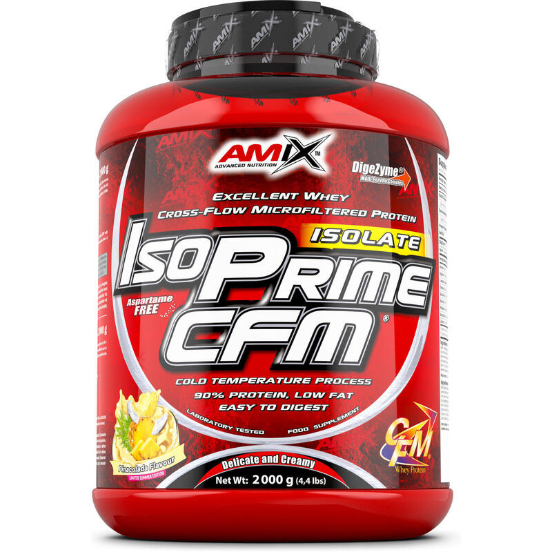 Isoprime CFM - 2kg Piña Colada da Amix Nutrition Exclusivo online                                                        13 cores disponíveis
 103,10€  Preço por quantidade 51,55€kg AMIX Isoprime CFM - 2kg Piña Colada da Amix NutritionVendido e expedido por: Masmusculo  