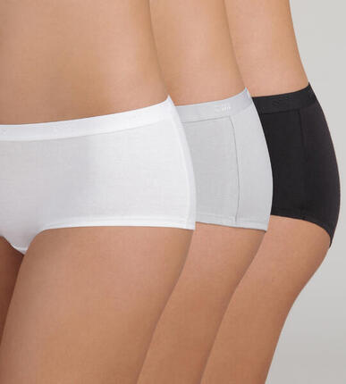 Lot de 3 Boxers Femme Les Pockets Coton