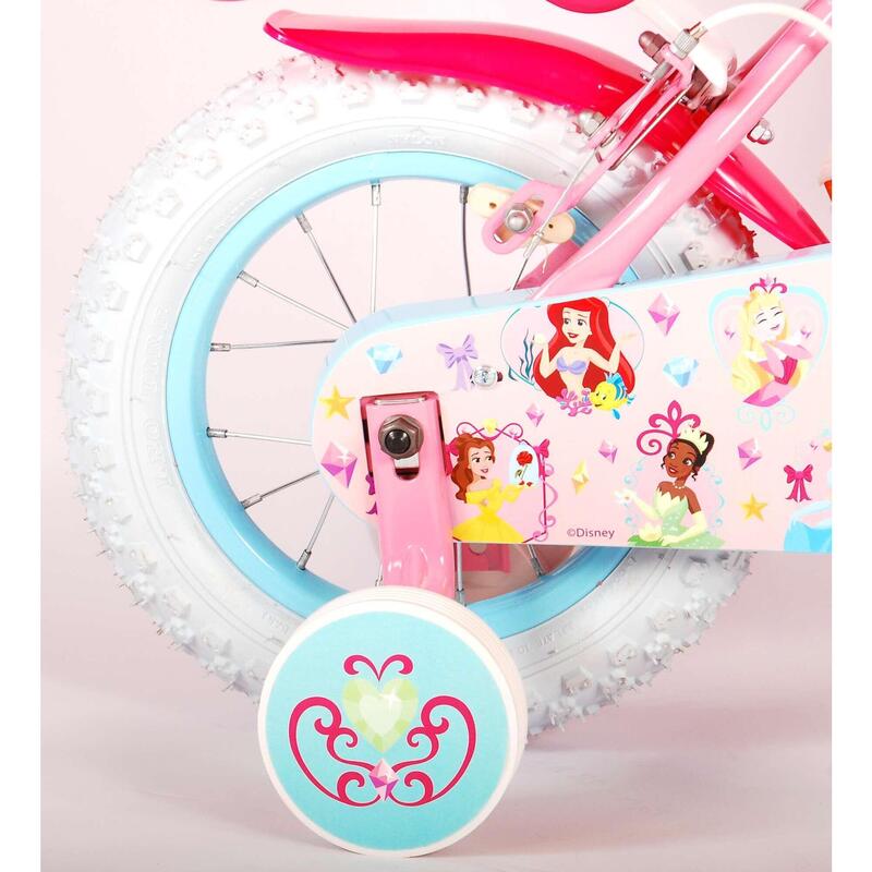 Kinderfiets Disney Princess - Meisjes - 12 inch - Roze