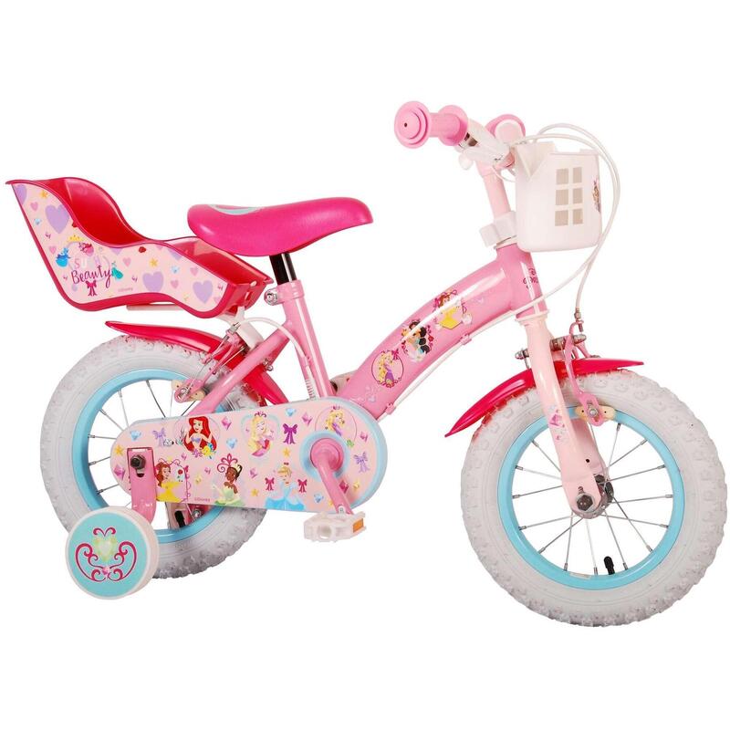 Kinderfiets Disney Princess - Meisjes - 12 inch - Roze