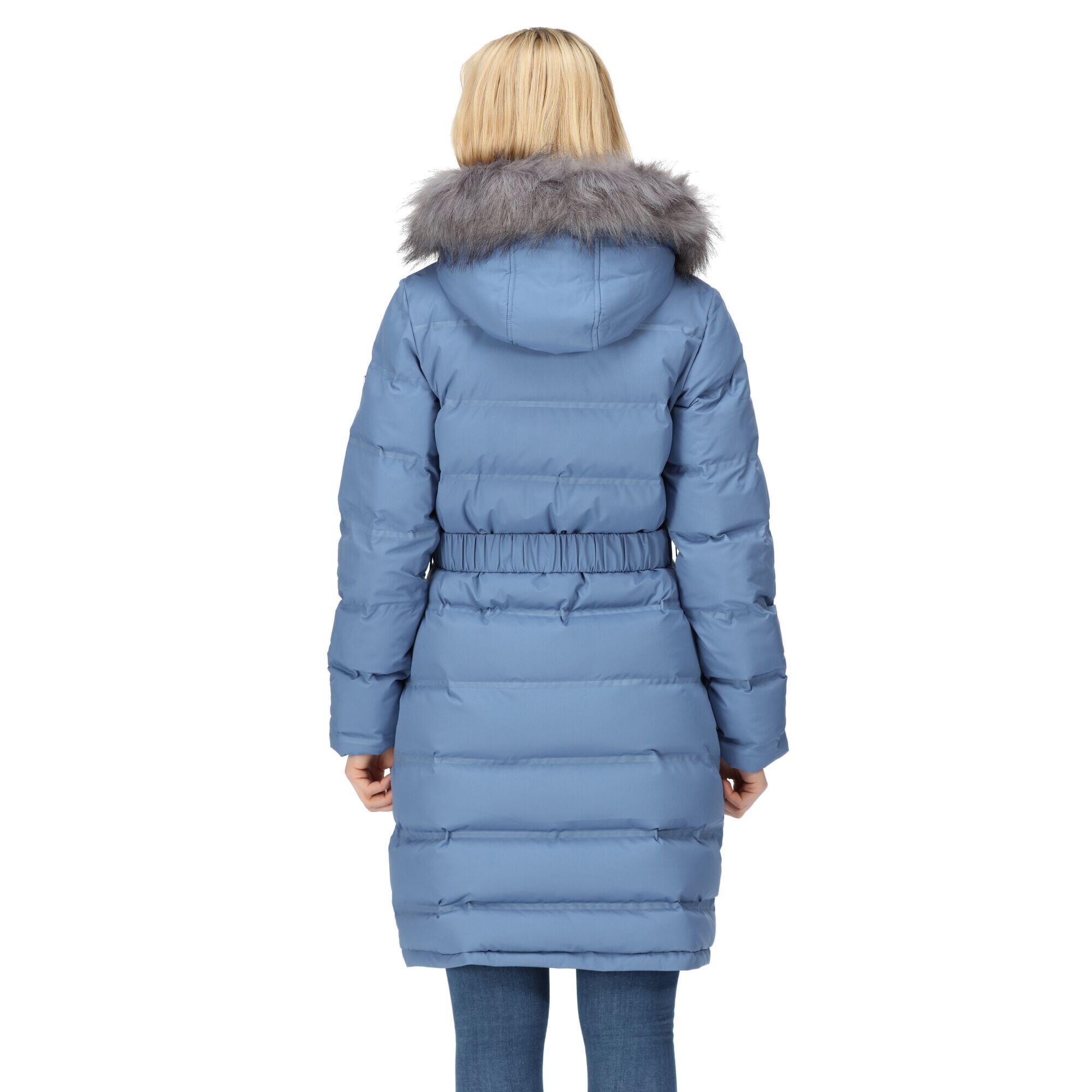 Chaqueta acolchada senderismo mujer clásica Regatta Daleyza Femme, azul 6/7