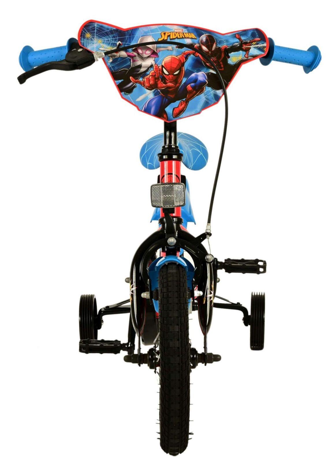 Spinnen -Mann -Kinderrad - Jungen - 12 Zoll - Blau/Rot 7/7