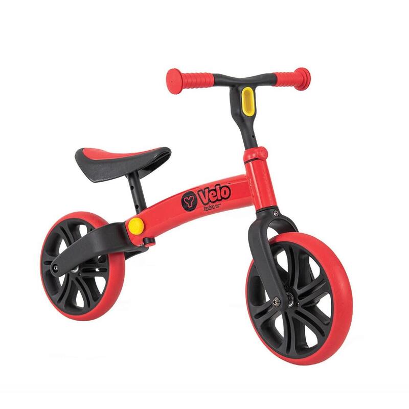 Bicicletta equilibrio, bambino/bambina, Yvelo Junior, rossa