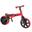 Bicicletta equilibrio, bambino/bambina, Yvelo Junior, rossa