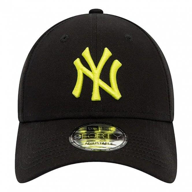 New Era NY Yankees League Essential 9 Forty Cap - Black 2/4