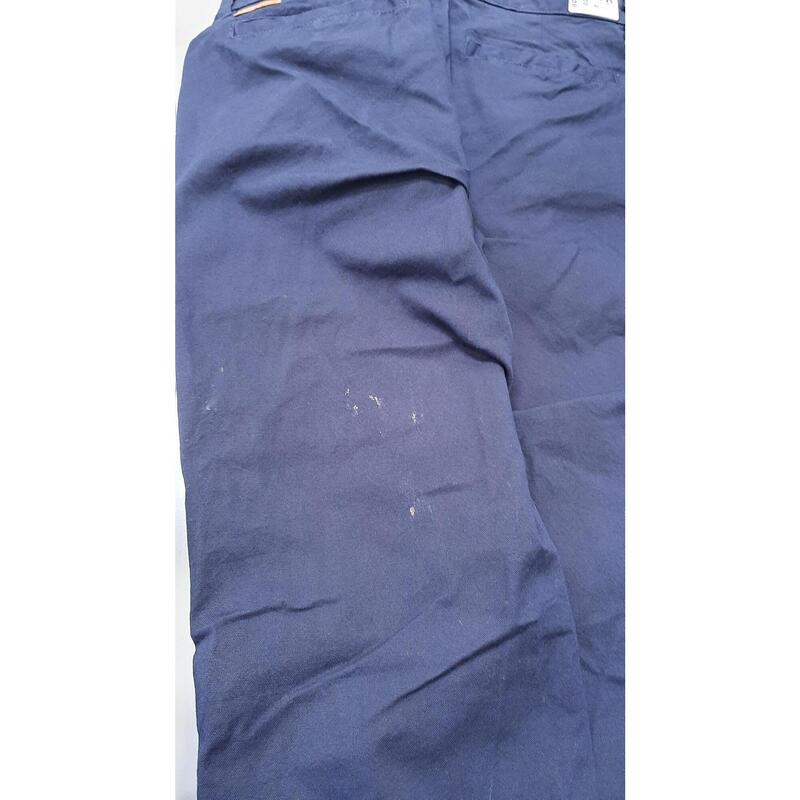 2ND LIFE - Pánské kalhoty na plavbu 100 bavlněné modré (42) - Dobrý stav - Nové