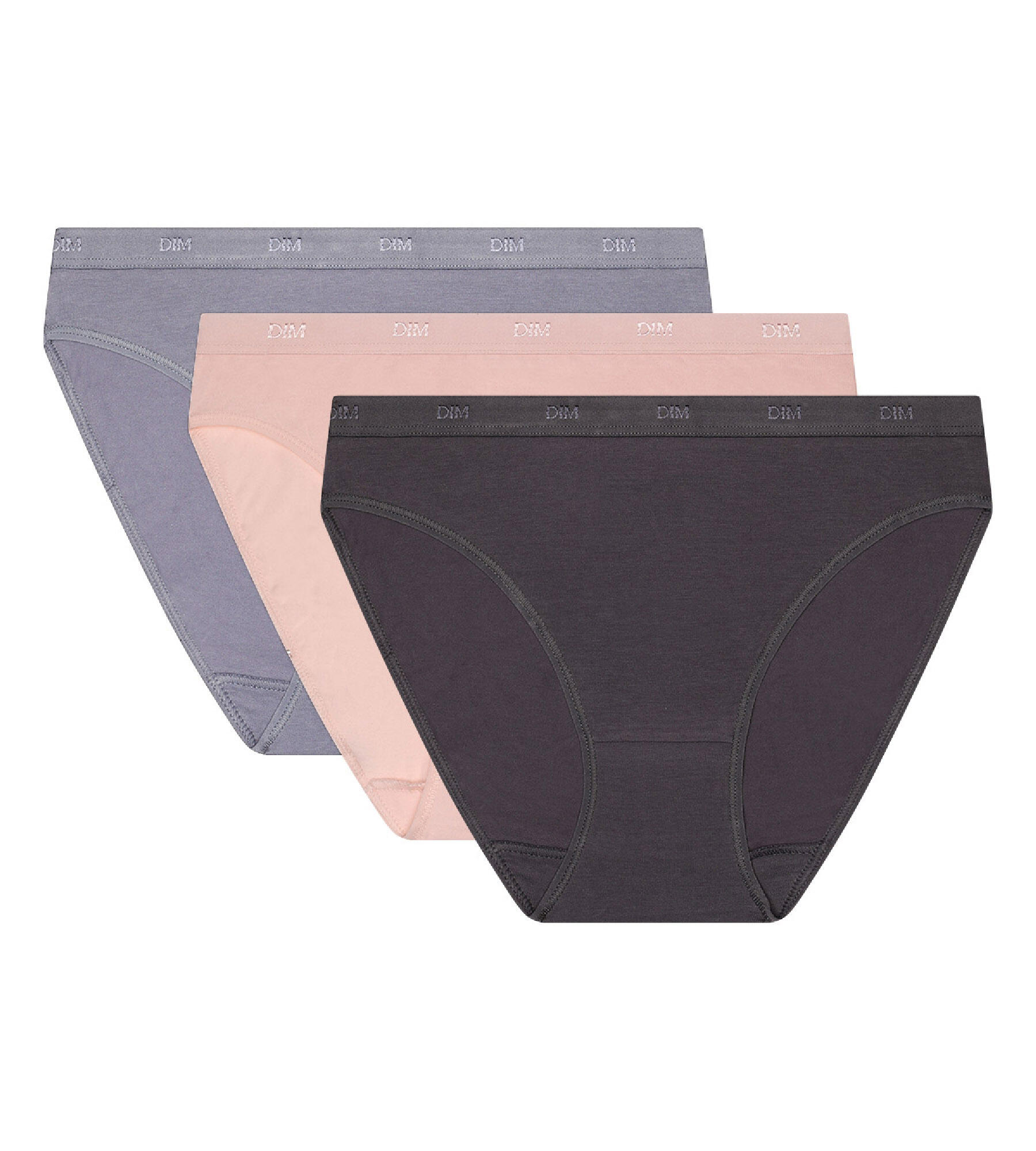 Lot de 3 Slips Femme Coton Les Pockets 3/6