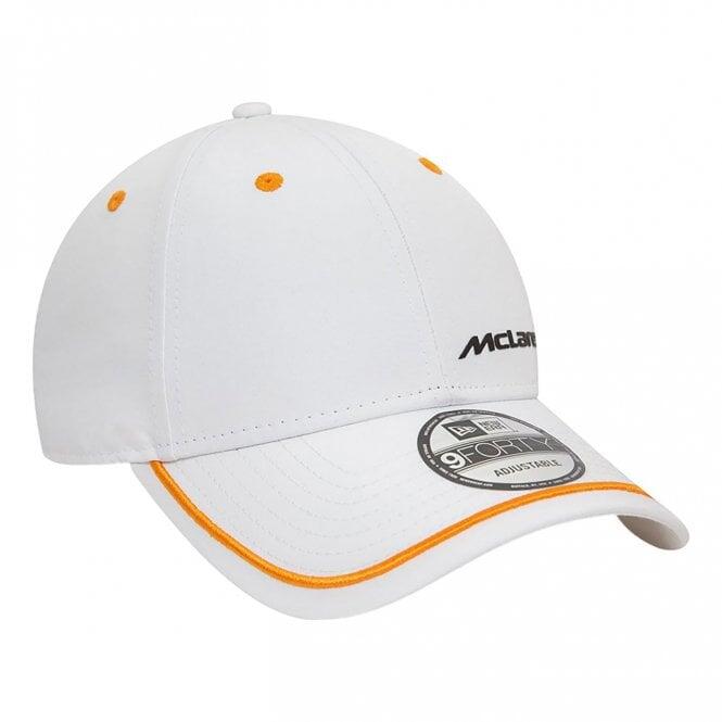 New Era McLaren Contrast Piping 9 Forty Cap - White 3/4