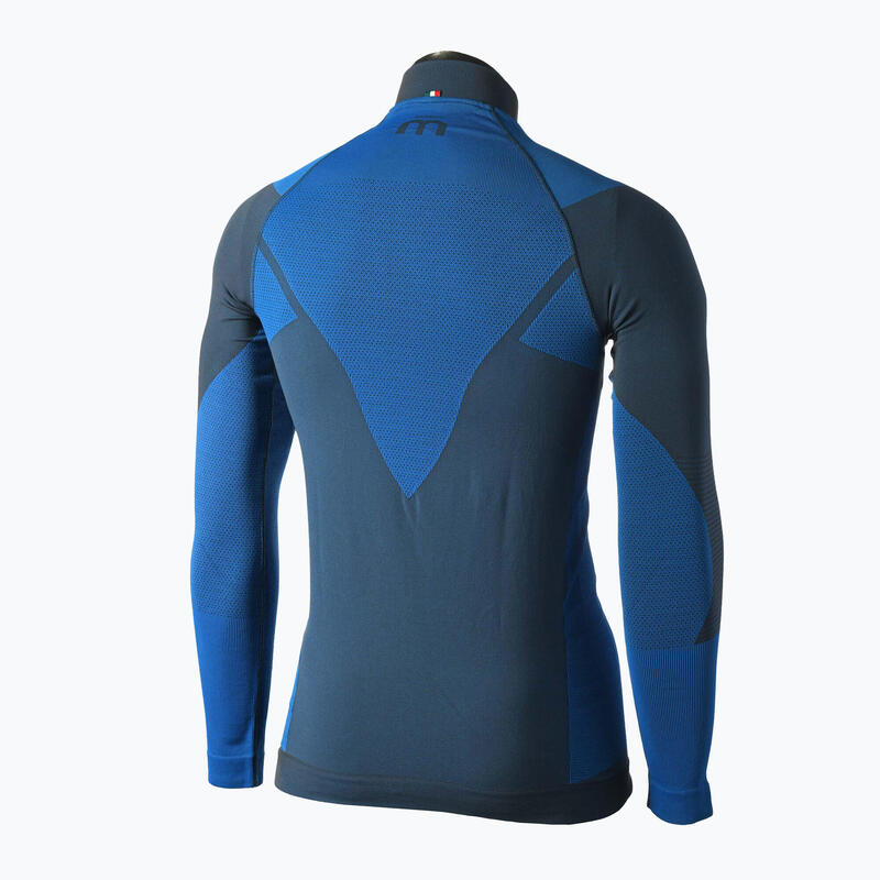 Camiseta térmica hombre Mico Warm Control Zip Neck