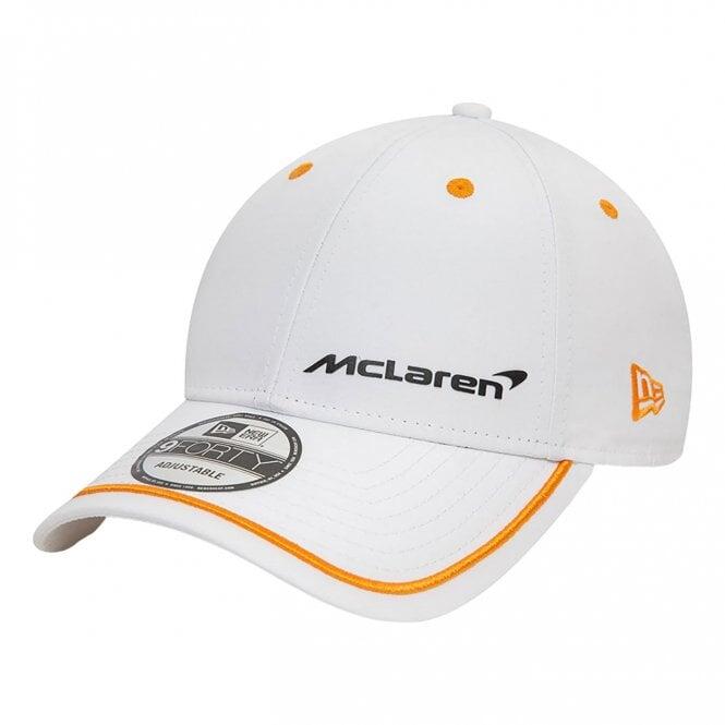 New Era McLaren Contrast Piping 9 Forty Cap - White 1/4