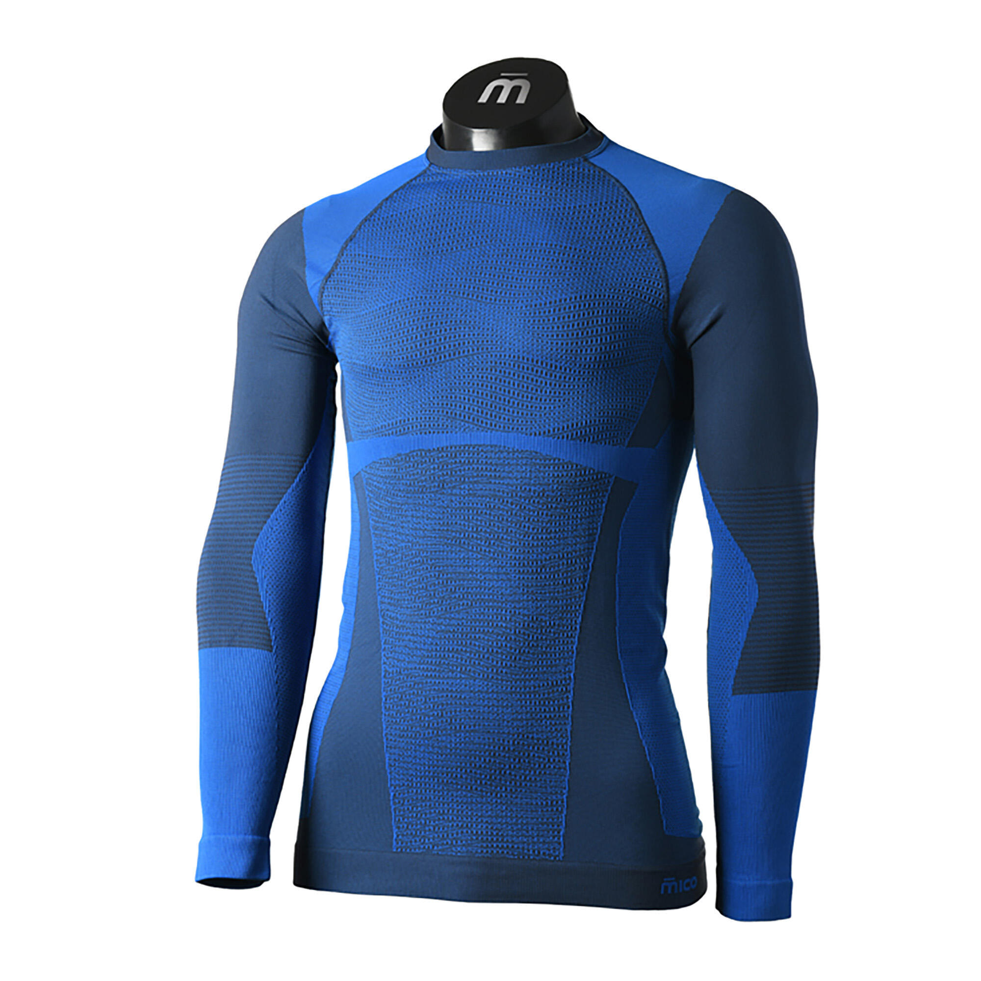 MICO Mico Warm Control Rundhals-Thermo-T-Shirt für Herren