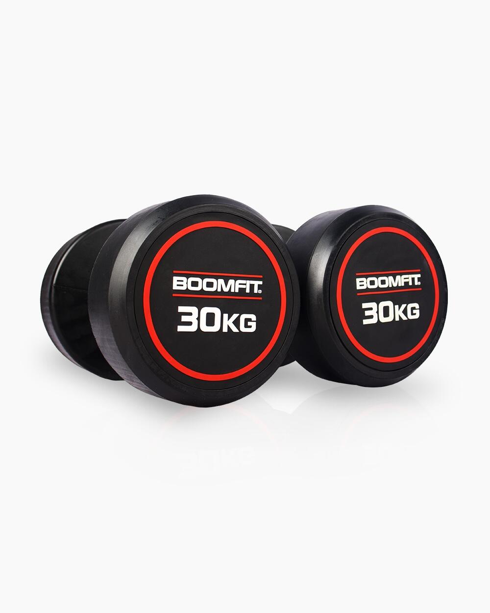 Manubri rotondi per bodybuilding 30Kg (Coppia) - BOOMFIT 2/4