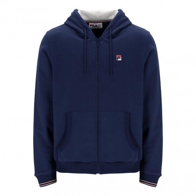 FILA Fila Tenconi 2 FB Box Zip Hoodie - Fila Navy