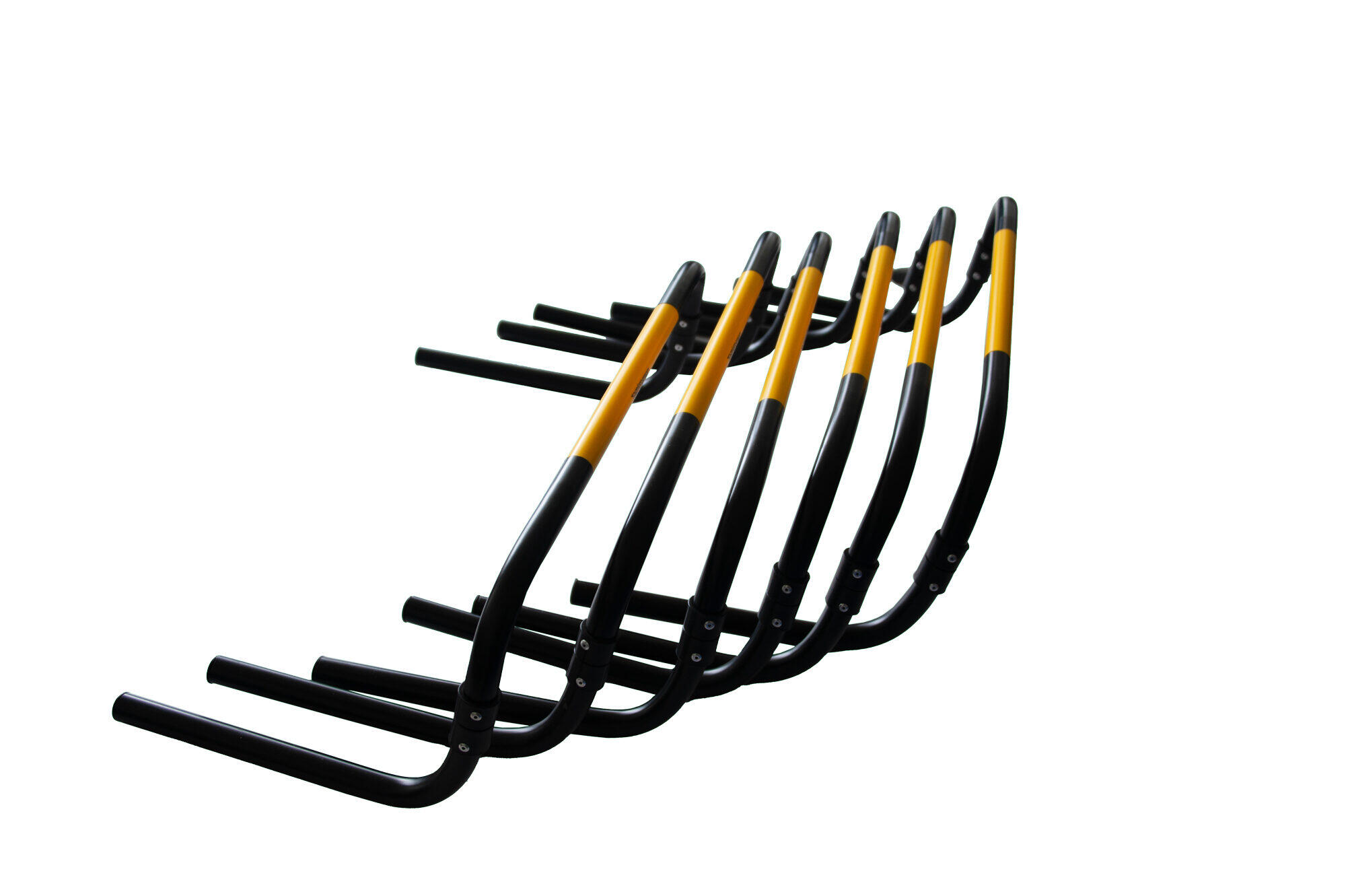 Set van 6 "Self Return" horden - 25 cm hoog, inclusief draagtas 4/7