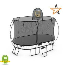 Springfree Trampoline O92 Grand Ovale 2,4 x 4M - Pack Premium