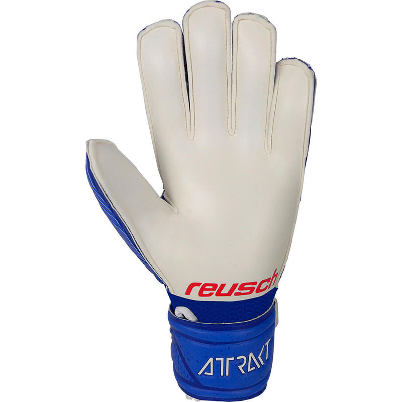 Rękawice bramkarskie Reusch Attrakt Grip Finger Support Jr 51 72 810 4011