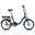 Elektrische vouwfiets, Saxxx Compact Plus S, Nexus 3 naaf, blauw