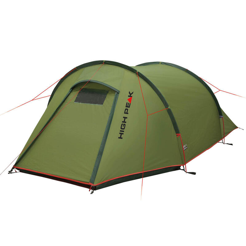 Tunneltent Vlieger 3 LW personen fietstent camping trekking vestibule