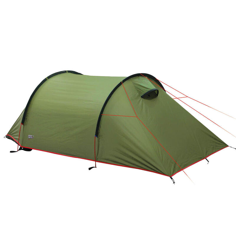 Tunneltent Vlieger 3 LW personen fietstent camping trekking vestibule