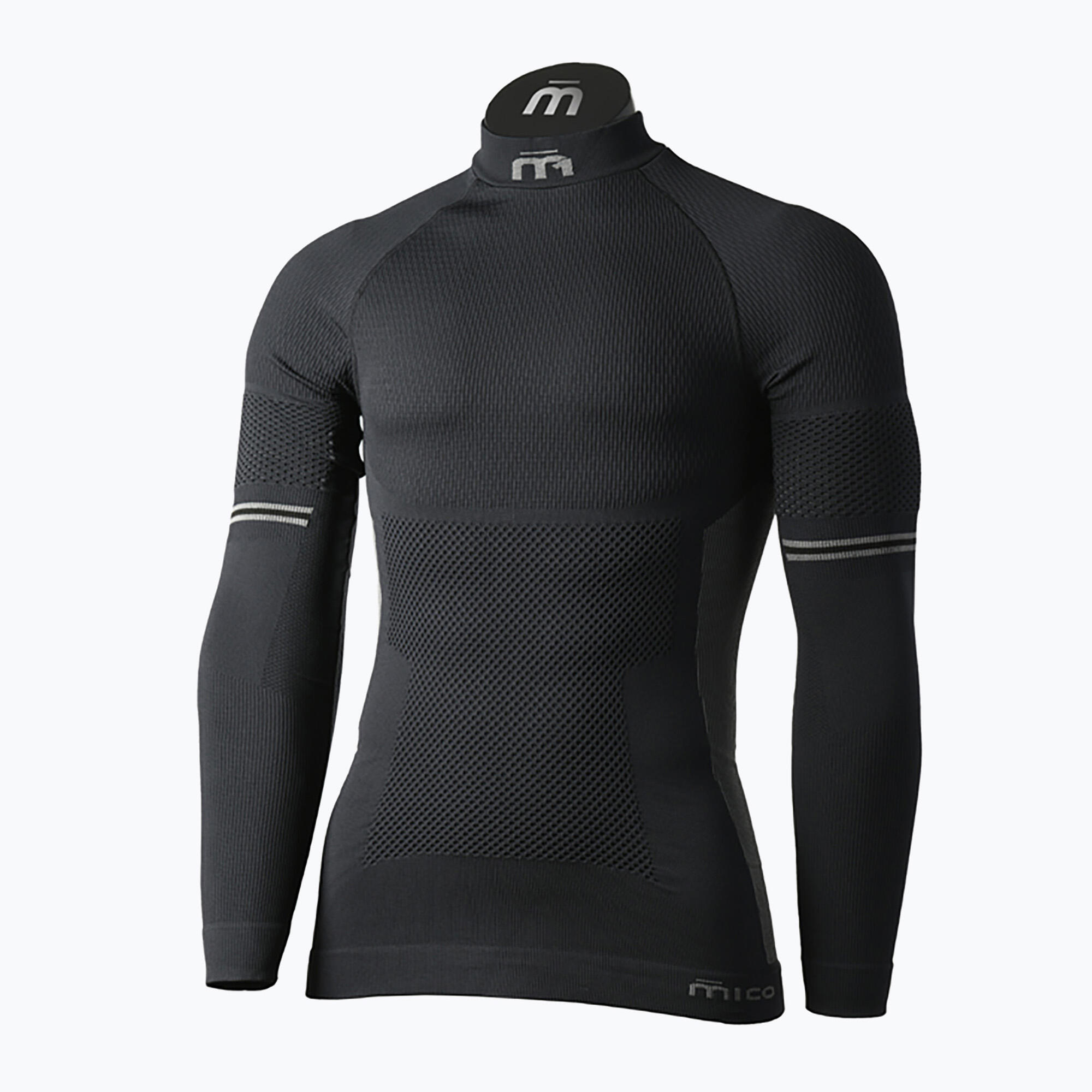 Thermique homme Mico M1 T-shirt met opstaande hals 3/3
