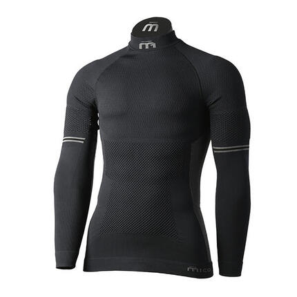 Mico M1 Mock Neck Herren-Thermo-T-Shirt