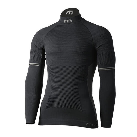 Mico M1 Mock Neck Herren-Thermo-T-Shirt