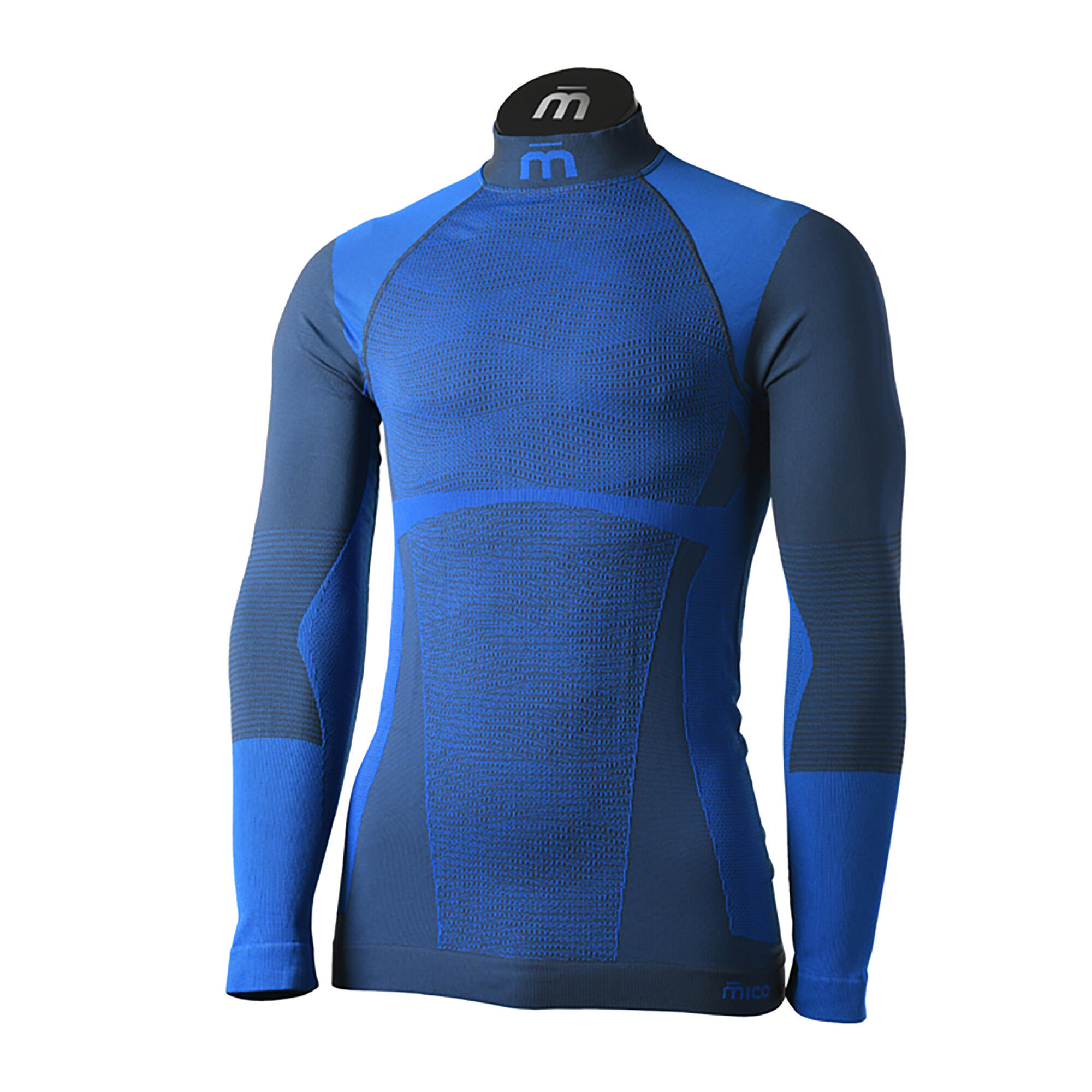 Camiseta térmica masculina Mico Warm Control Mock Neck