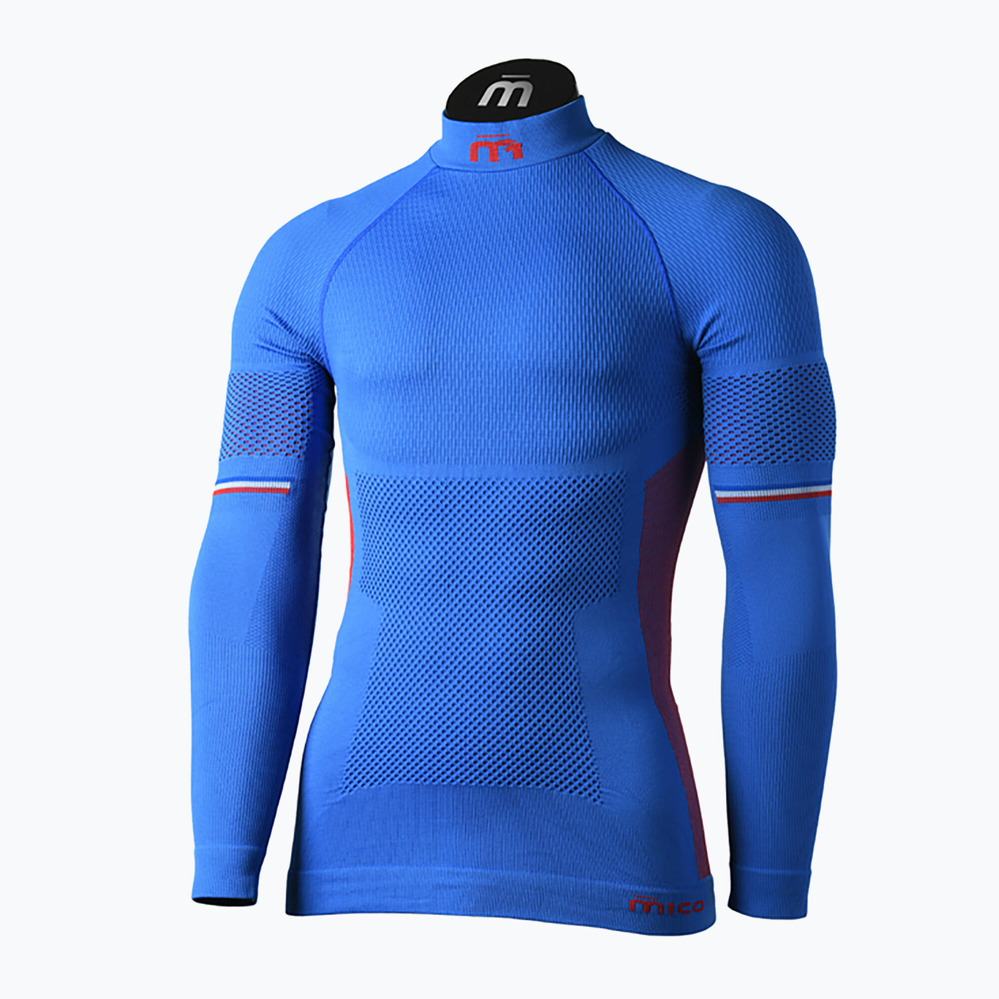 T-shirt thermique homme Mico M1 Mock Neck 3/3